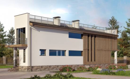 100-003-Л Проект двухэтажного дома, бюджетный домик из газосиликатных блоков Севастополь | Проекты домов от House Expert