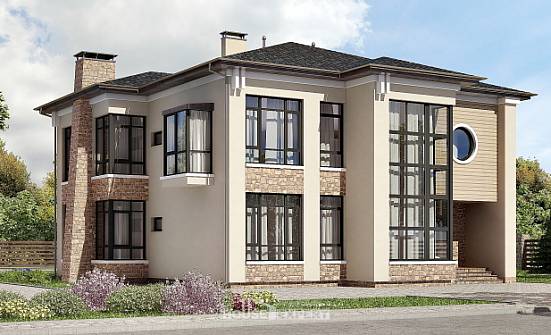 300-005-Л Проект двухэтажного дома, огромный дом из кирпича Севастополь | Проекты домов от House Expert