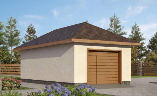 040-001-П Проект гаража из твинблока Севастополь | Проекты домов от House Expert