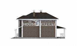 185-002-П Проект двухэтажного дома, классический коттедж из теплоблока Севастополь, House Expert